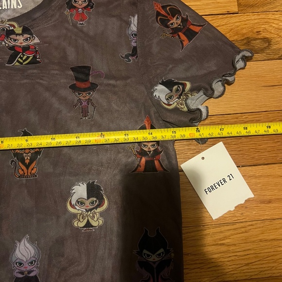 Disney Villains mesh top - Picture 4 of 5